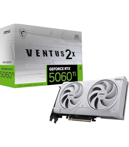 Amazon.com: MSI GeForce RTX 5060 8G VENTUS 2X OC Graphics Card
