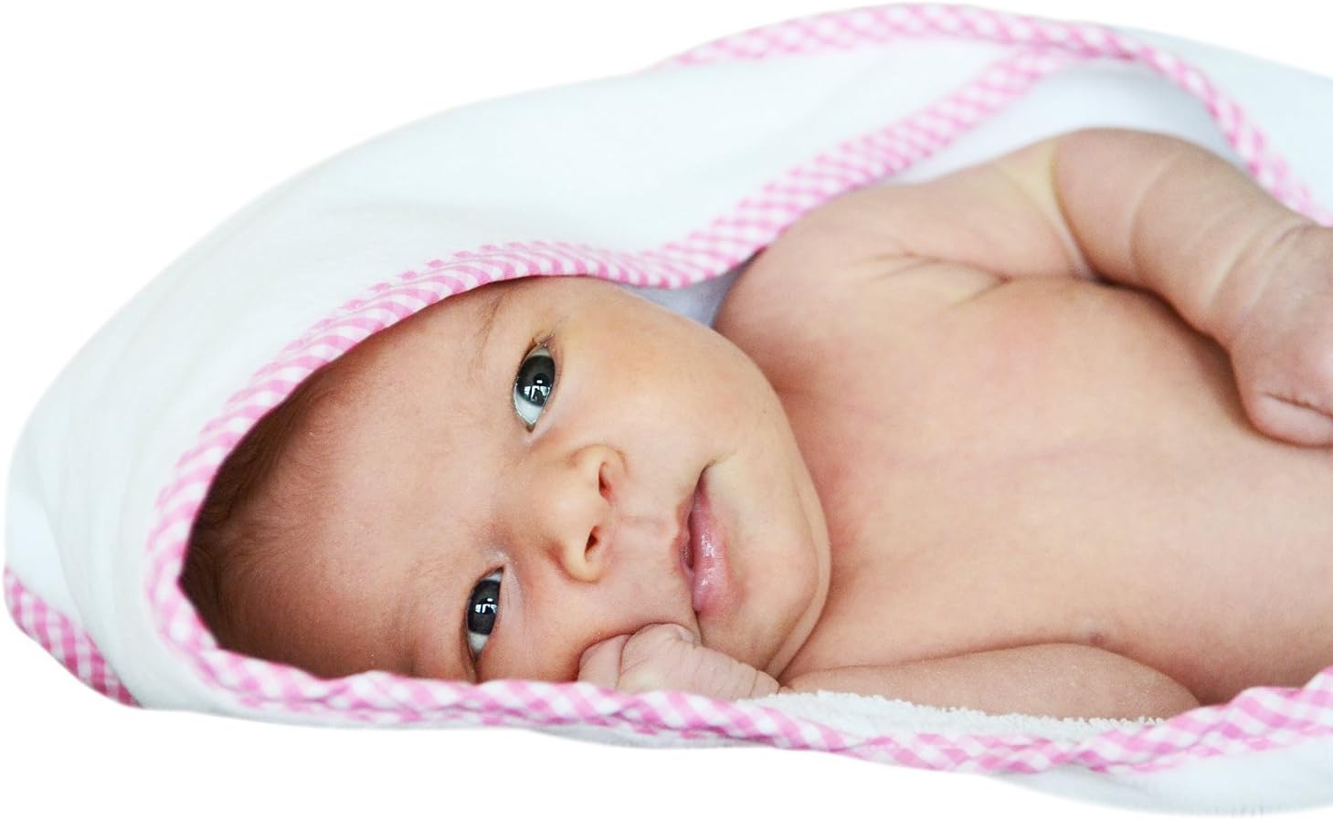 TopNotch Baby Hooded Baby Bath Towel, Pink