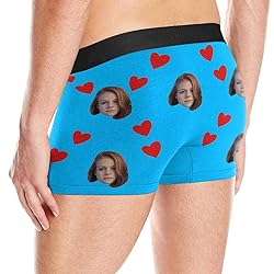 Personalized Boxer, Custom Funny Face Underwear