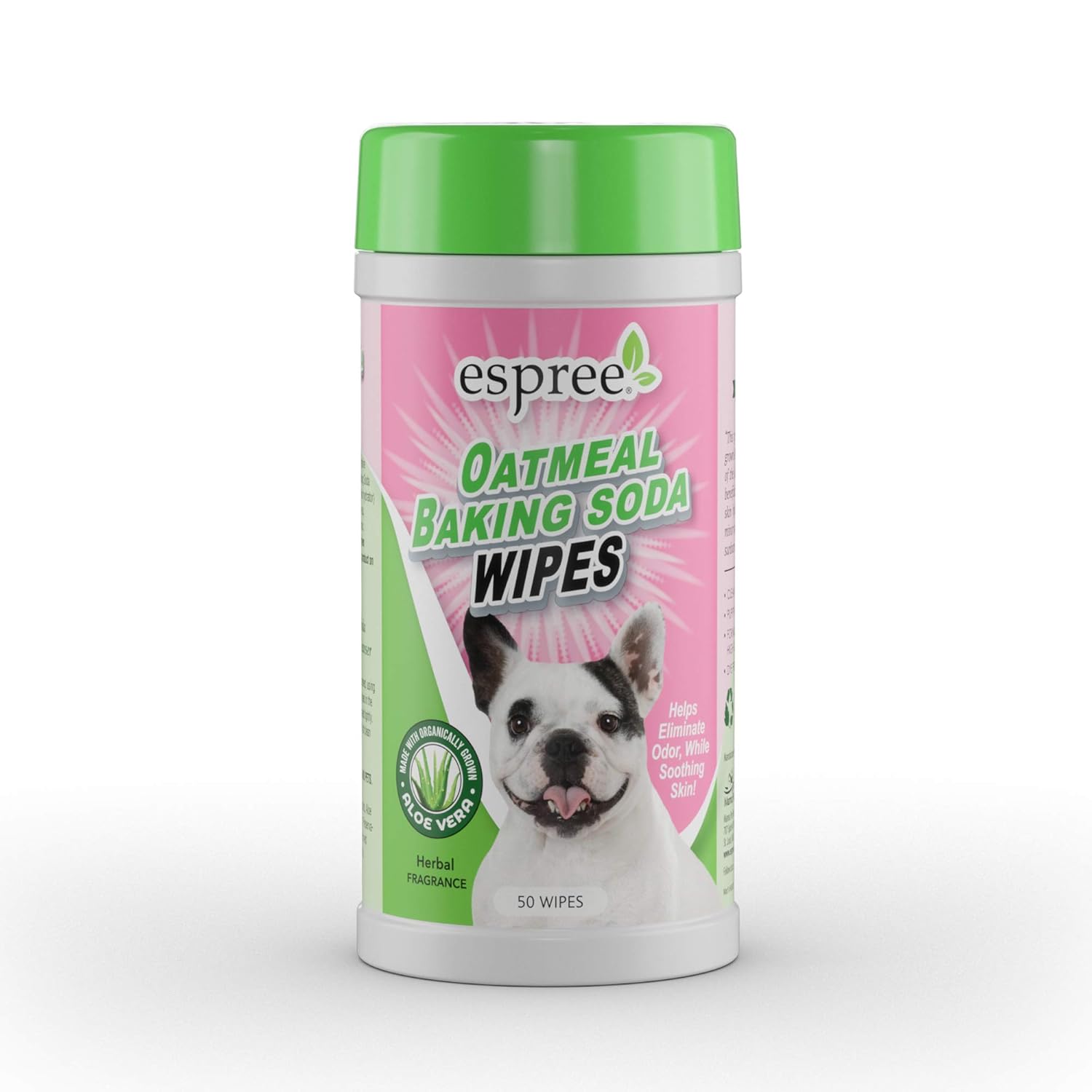 espree oatmeal baking soda wipes