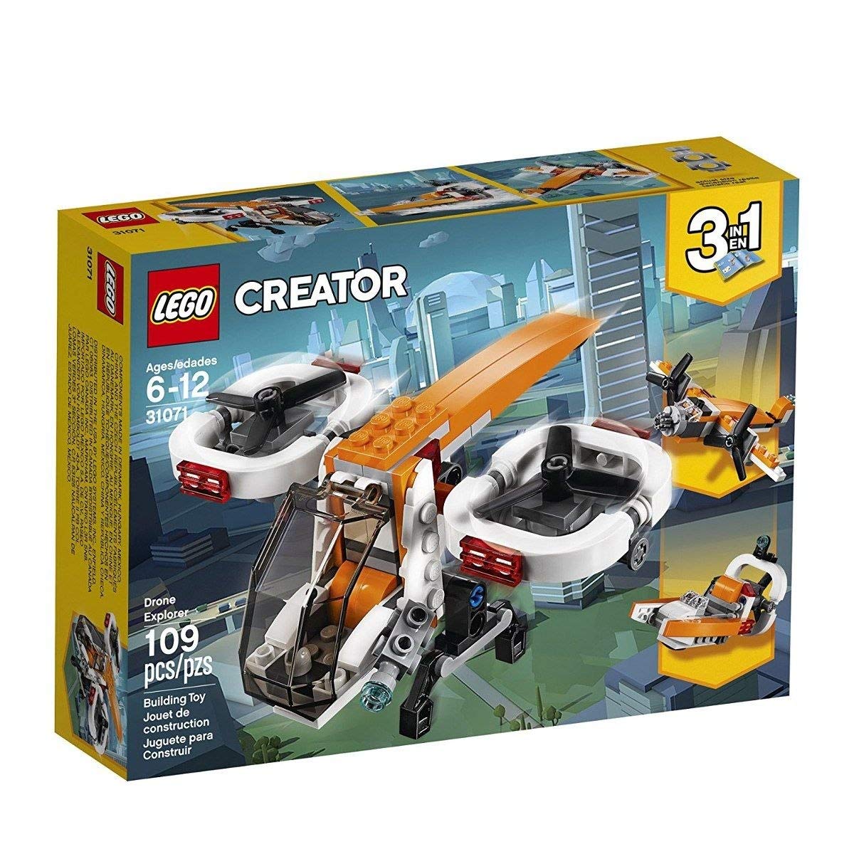 LEGO Creator Drone Explorer 31071 Building Kit (109 Piece)