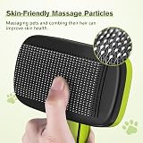 Pecute Slicker Dog Brush Self-Clean 90% Fur Removal Large Upgraded Button view 4
