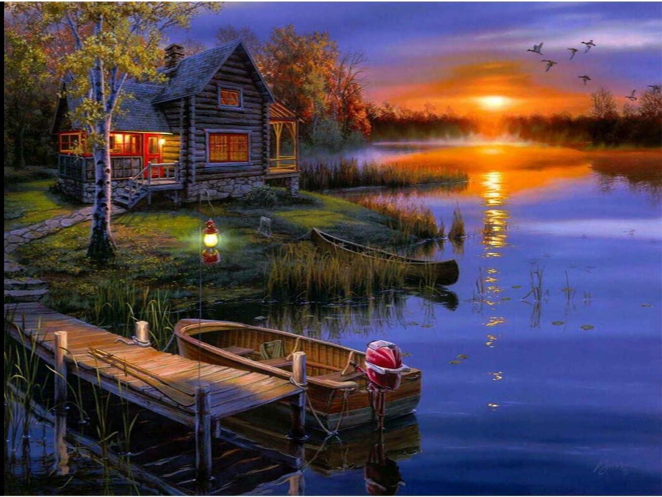 DIY 5D Diamond Painting Ship by Number Kits Diymood Painting Crystal Cross Stitch Paint with Diamonds Artss Craft Supply Canvas Wall Decor 40x50 cm