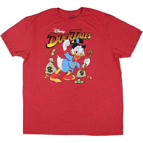Amazon.com: Ducktales Mens Disney Classic Shirt - Scrooge McDuck