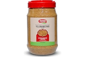 James Spices Inc. Yellow Small Mustard (Mustard Yellow Big Whole -1700g)
