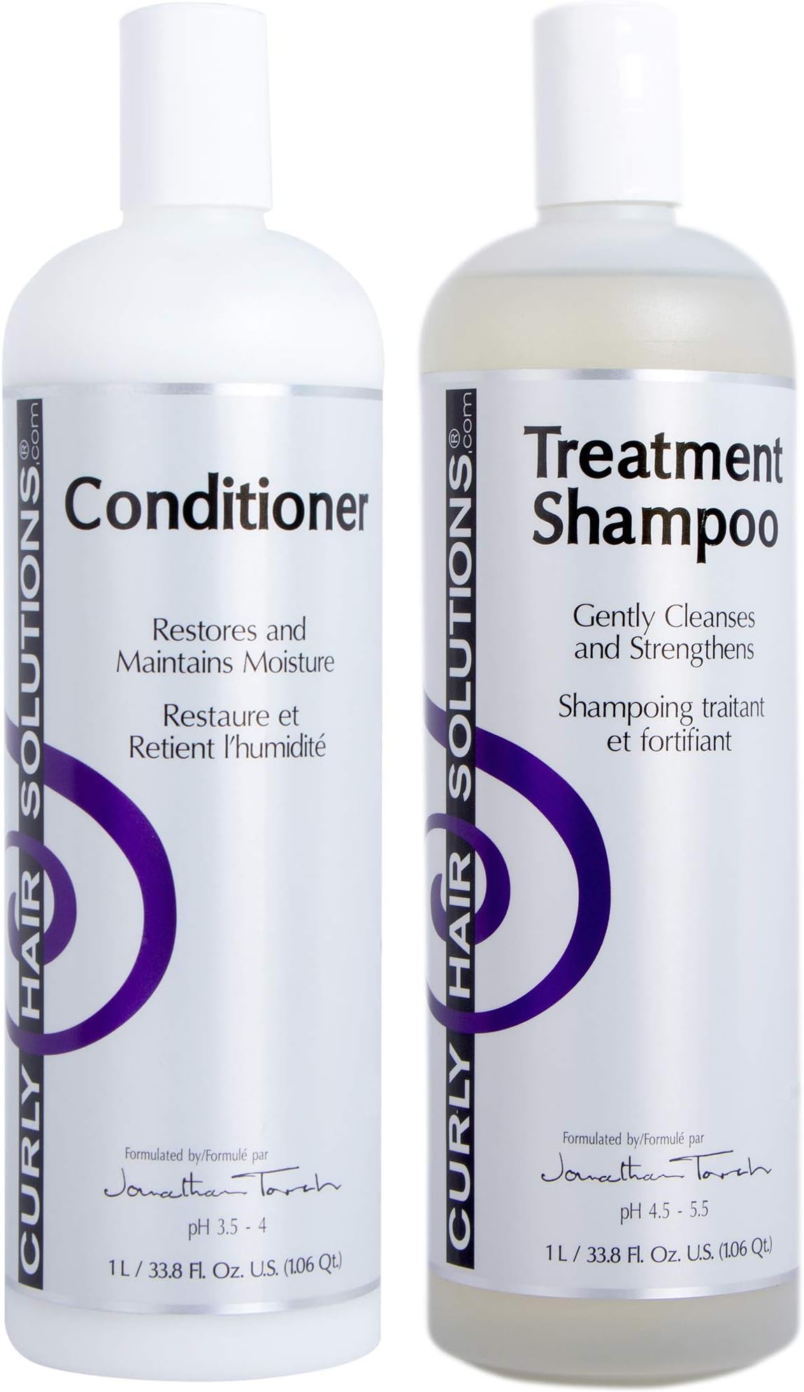 CURL KEEPER - Treatment Shampoo (8 oz) + Silk Conditioner (8 oz) Duo Set