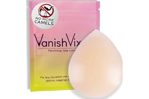 VanishVixen Seamless Camel Concealer | Discreet Silicone Insert for No-Show Coverage, Waterproof & Invisible Anti-Camel Blocker Guard for Underwear, Leggings & Activewear