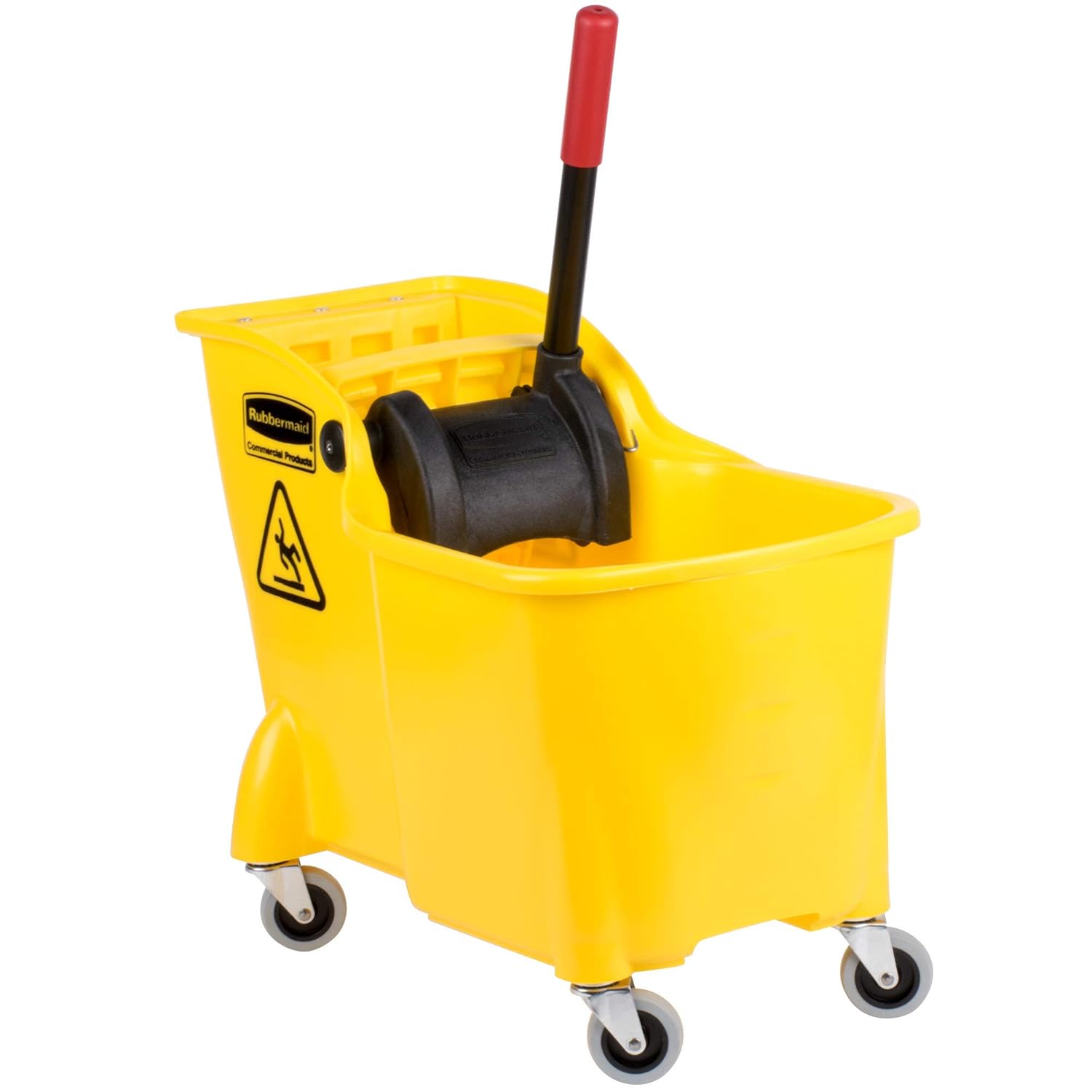 Rubbermaid Commercial 31 Qt. All-in-one Tandem Mopping Bucket: Industrial & Scientific