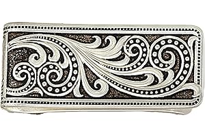 Montana Silversmiths Made in the USA Western Lifestyle Money Clip (Western Lace)