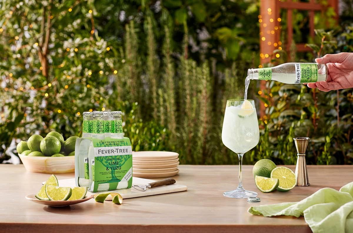 Fever Tree Sparkling Yuzu & Lime Premium Quality Mixer Refreshing