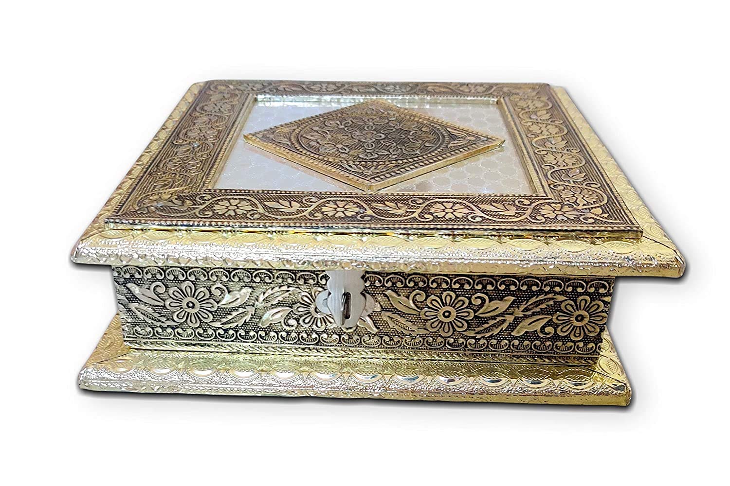 Buy KHUSH Decorative Empty Dry Fruit Box/Wooden Dry Fruit Box/Sweets