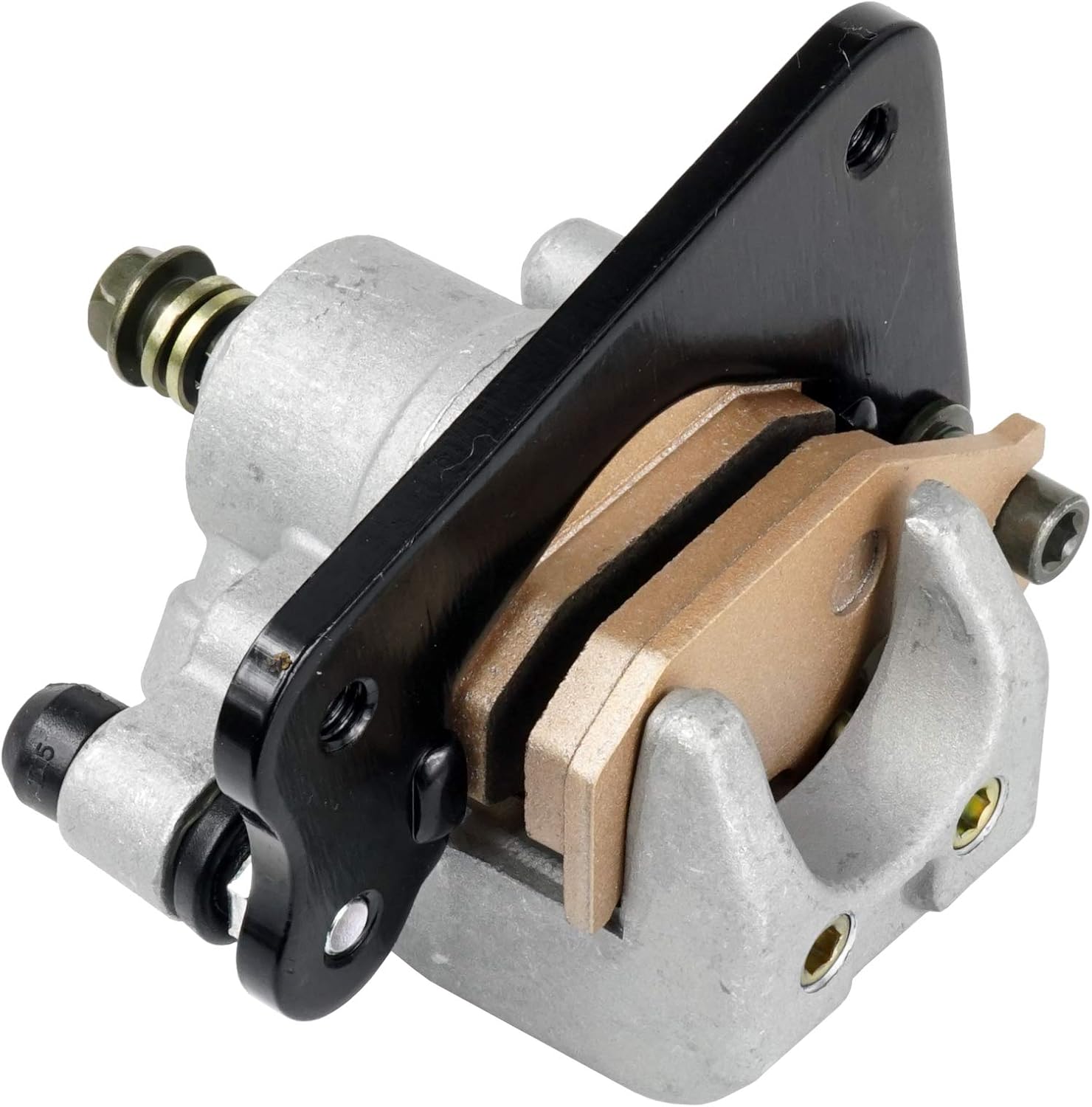 Caltric Rear Brake Caliper W/Pad for Yamaha Kodiak 450 Yfm450Fa 4X4 20052006