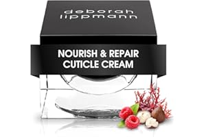 Deborah Lippmann The Cure Ultra Nourishing Cuticle Repair Cream | Hydrating Nail Care | No Soaking, No Peeling, No Nipping | 0.34 Oz