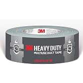 3M Heavy Duty Duct Tape, 1.88in x 45yd, 1 Roll, 2145 | Temporary Solutions for Sealing, Holding, and Reinforcing, Tear by Hand Vertically and Horizontally, Staple for Every Toolbox
