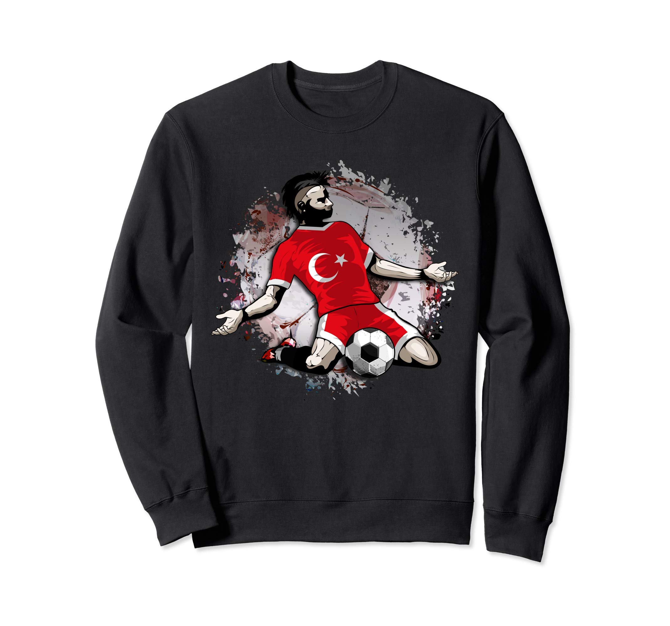 Turkey Soccer Turkish National Flag Proud Football Lovers Sweatshirt
