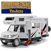 Yewkou Camper Van Adventure Toy &mdash;&mdash; Vacation Toy Push and Go RV Toy with Light and Sound, Camper Van Gifts for Kids, Boys and Girls Age 3+
