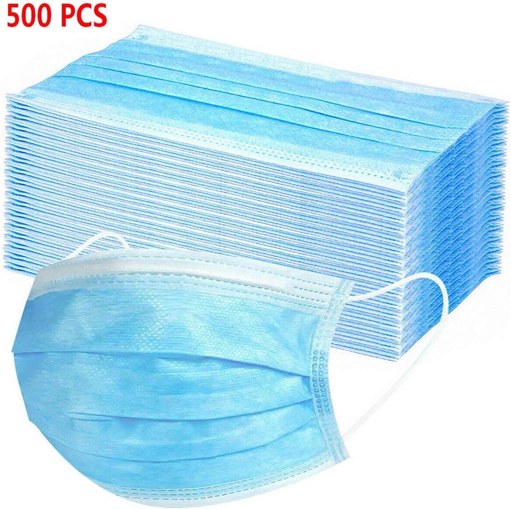 Disposable Safety Face 𝐌𝐀𝐒𝐊 with 3 Layers Protection Filters, Protect Yourself from Dust, Ideal for Medical, Catering and Construction Workers