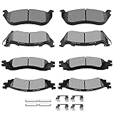 SCITOO D1158 D1109 Front Rear Brake Pads Sets Fit
