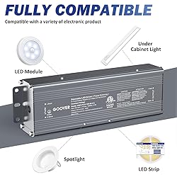 GOOVER 100W Triac Dimmable LED Driver,Power