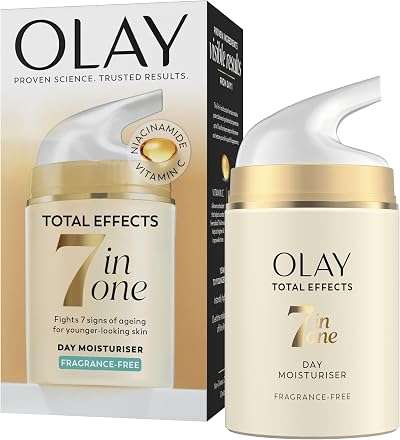 Olay Total Effects 7 in 1 Day Moisturiser Fragrance Free 50ml