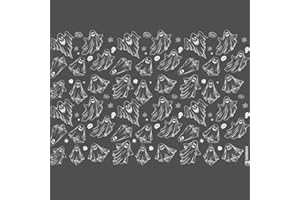 Underglaze Transfers, Ceramic Decals - Ghost | Sanbao Studio (19 x 13 inch) (White)