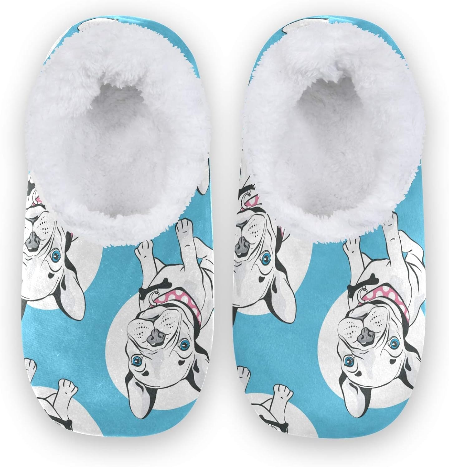 ZZAEO French Bulldog House Slippers Soft Warm ZZAEO French Bulldog House Slippers Soft Warm