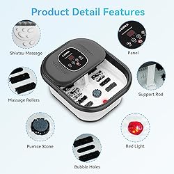 CuPiLo Foot Spa Bath Massager with