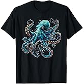 Cool Blue Octopus T-Shirt