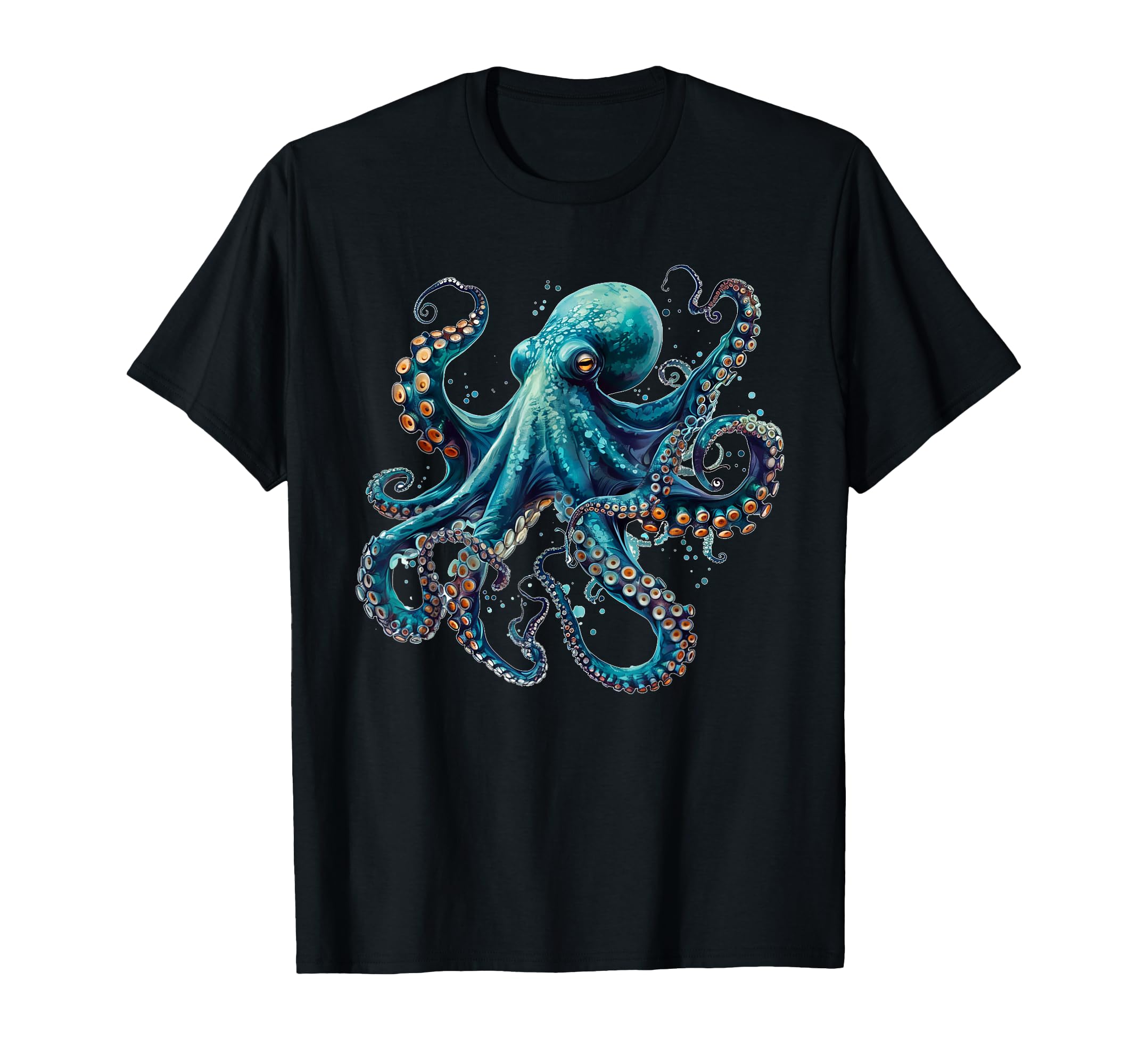 Photo 1 of ****STOCK PHOTO SIMILAR TO ITEM****
Cool Blue Octopus T-Shirt (Size Unknown)
