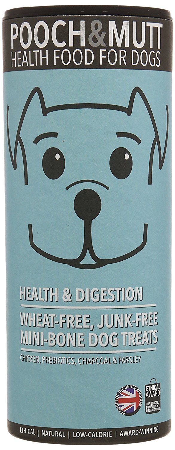Pooch & Mutt - Health & Digestion, Natural Dog Treats (Wheat Free), Healthy and Low-Calorie, Pack of 6x125g โ image 1