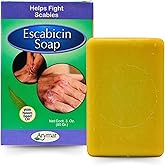ARYMAR Escabicin Sulfur‑Infused Soap Bar – 3 oz Deep Cleanse for Oily & Acne‑Prone Skin with Neem Oil