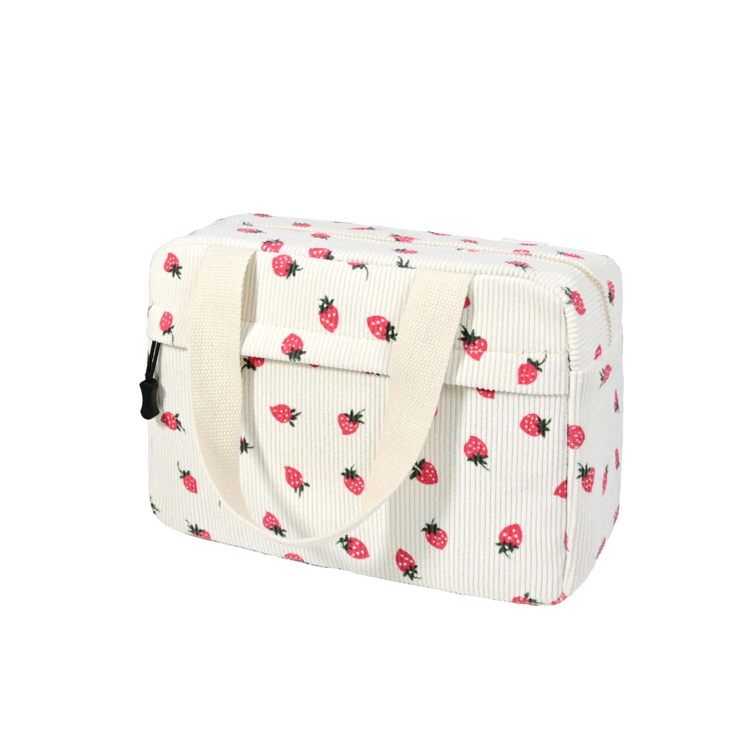 Jiliyote Toiletry Bag Women Large Makeup Bag for Toiletries Wash Bag Ladies Toilet Bag Corduroy Cosmetic Bag for Girls