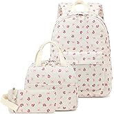 CAMTOP Backpack for girls backpack with lunch box set kids backpack for School Bookbag