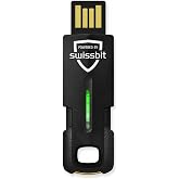 Swissbit iShield Key 2 Pro USB-A Multi-Application Security Key with NFC &ndash; FIDO Certified, Passkey (FIDO2), PIV Smart Card &amp; OTP Authentication, Phishing-Resistant Security for Enterprise