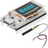 MakerFocus ESP32 LoRa 32 (V2), ESP32 Development Board W I F I Bluet ooth LoRa Dual Core 240MHz CP2102 with 0.96inch OLED Dis