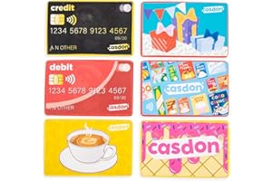 Casdon Pretend Play Cards Set | Realistic Credit & Gift Cards for Imaginative Play | For Children 3+ | Teaches Financial Concepts!