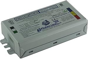 ROBERTSON WORLDWIDE Robertson PSM226CQMVDWCE CFL Ballast (3P20145) – 1 or 2 Lamp 26W Compact Fluorescent Electronic Ballast, 120–277V, Programmed Start for CFQ26W/G24q lamps. Supports CFL lamps from 22W to 42W (Qty 1 ea)