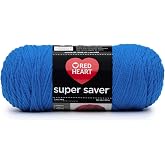 RED Heart E300.0886 Super Saver Yarn, Blue