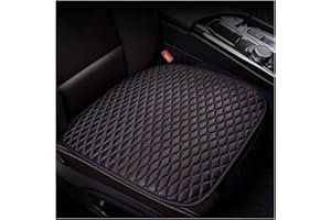 TSUGAMI Car Seat Bottom Cover, 2 Pack Front Seat Protector Pad Cover, Universal Auto Interior Seat Bottom Anti-Slip Cushion M