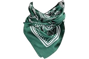 EIysee 27.5 Inches Satin Head Scarf -Hair Scarf Silk Head Scarf Silk Bandana Hair Wrap Neck Scarf for Women Men