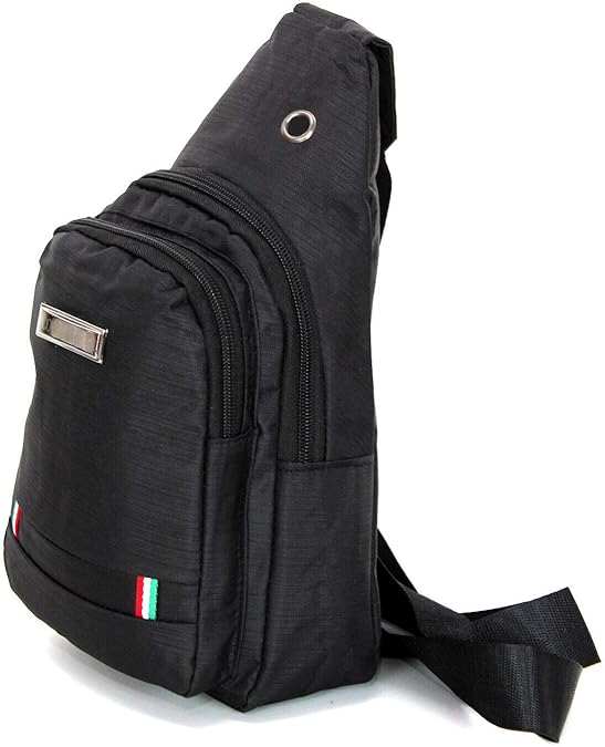 Zaino Monospalla Wanocean Impermeabile - Borsa Leggera Per Trekking, Viaggi E Lavoro, Uomo E Donna