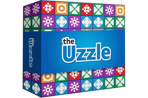 The Uzzle 3.0 Board Game, Family Board Games for Children & Adults, Block Puzzle Games for Ages 4+