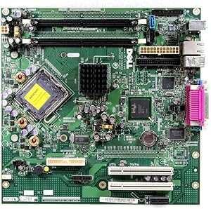 Dell Optiplex GX520 LGA 775 Socket Intel 945 Express DDR2 SDRAM 2 Memory Slots 6 USB Ports MotherBoard RJ291 WG233 H8052 JY957