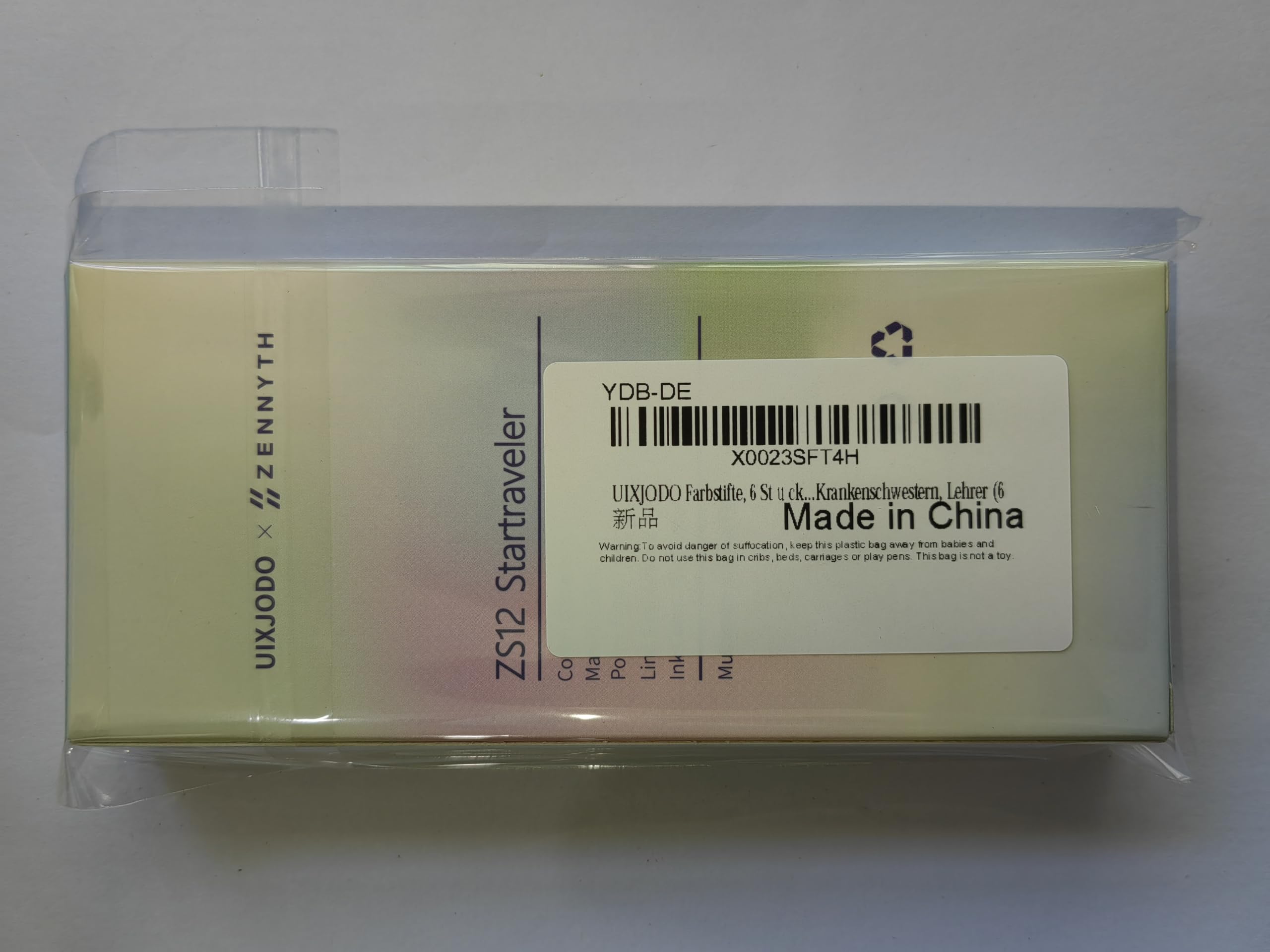 UIXJODO Colored Pens, 6 Pcs Colorful Pens Fine Point Smooth Writing Pen, 0.5mm Colored Ink Gel Pen for Journaling Note Taking Planner, School Supplies Gifts for Nurse Teacher (6 Pcs Gold Vibrant)