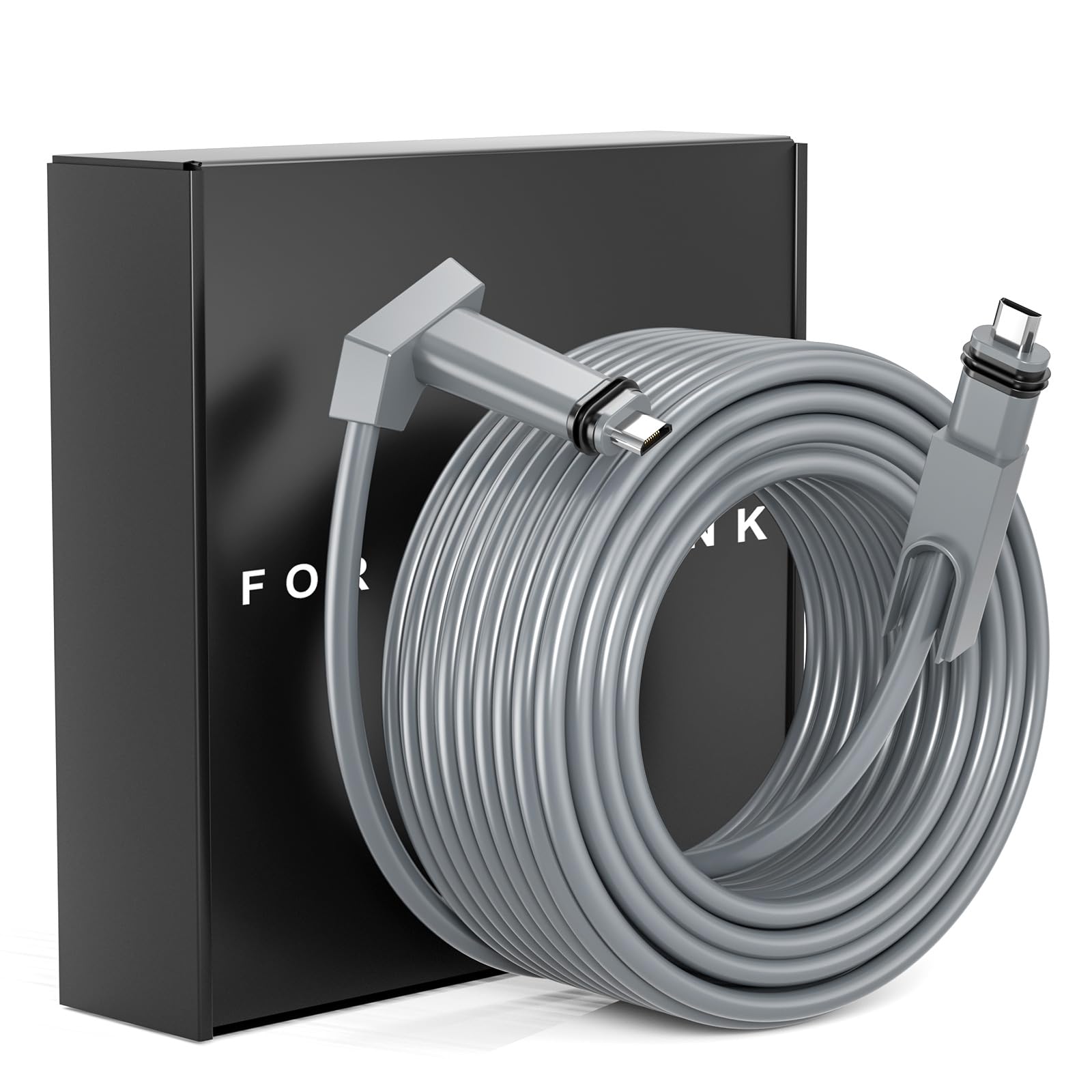 DuHeSin for Starlink Cable Gen 2 (75FT / 23M), Waterproof Replacement for Starlink Rectangular Satellite V2 Cable/Cord/Wire Connector Extension 75 Feet