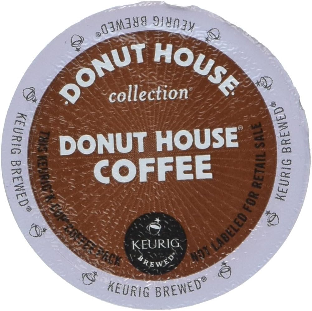 DONUT HOUSE LIGHT ROAST K CUP COFFEE 48 COUNT