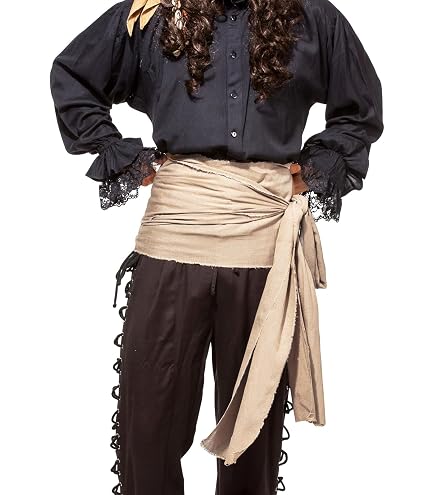 2797 Thecostumebase Johnny The Sparrow Sun + Flower Baldric Sword Pirate thecostumebase Johnny The Sparrow Sun + Flower + Baldric  main image 3