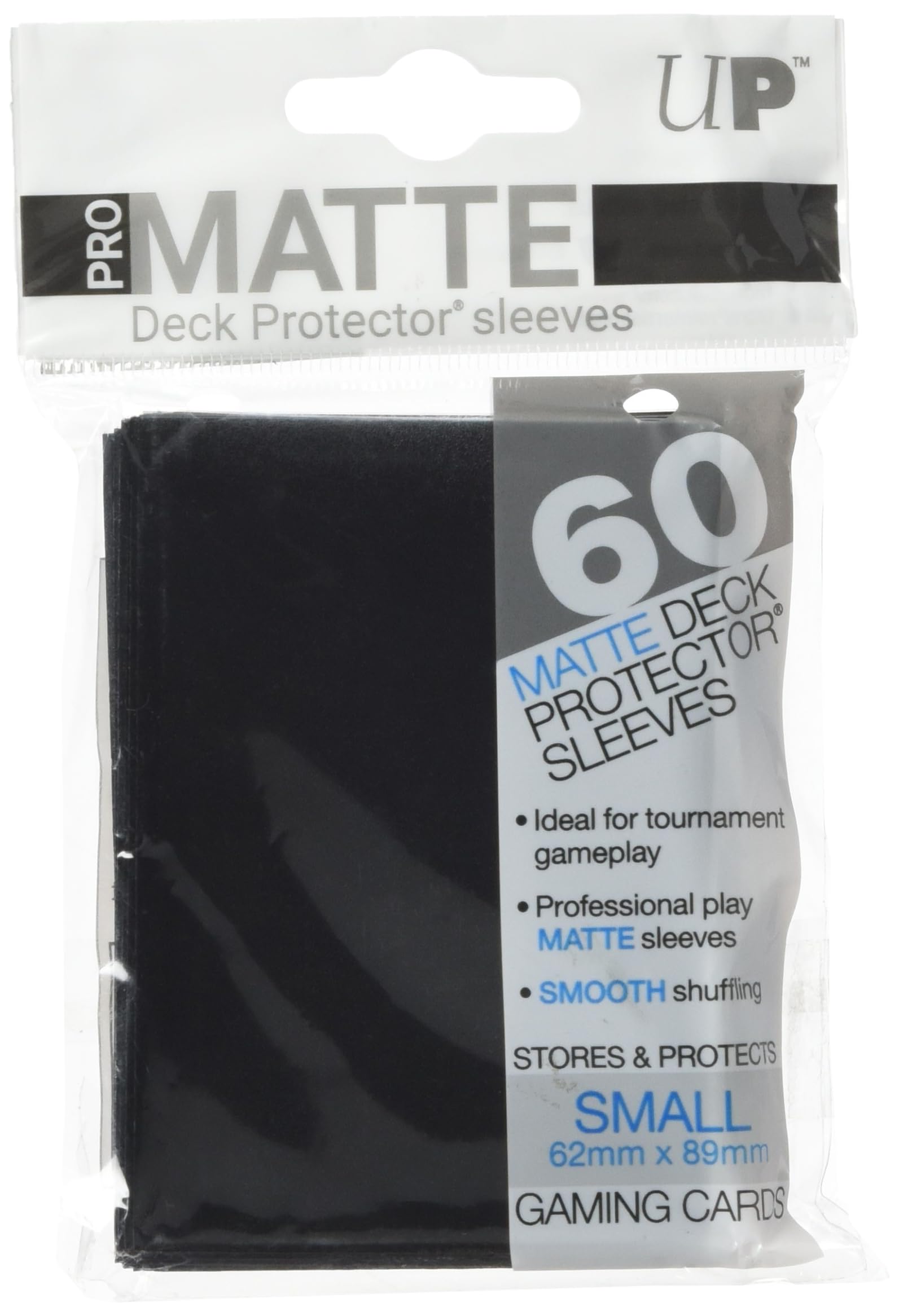 Ultra Pro 84021 Matte Card Sleeves (Pack of 60, Black)
