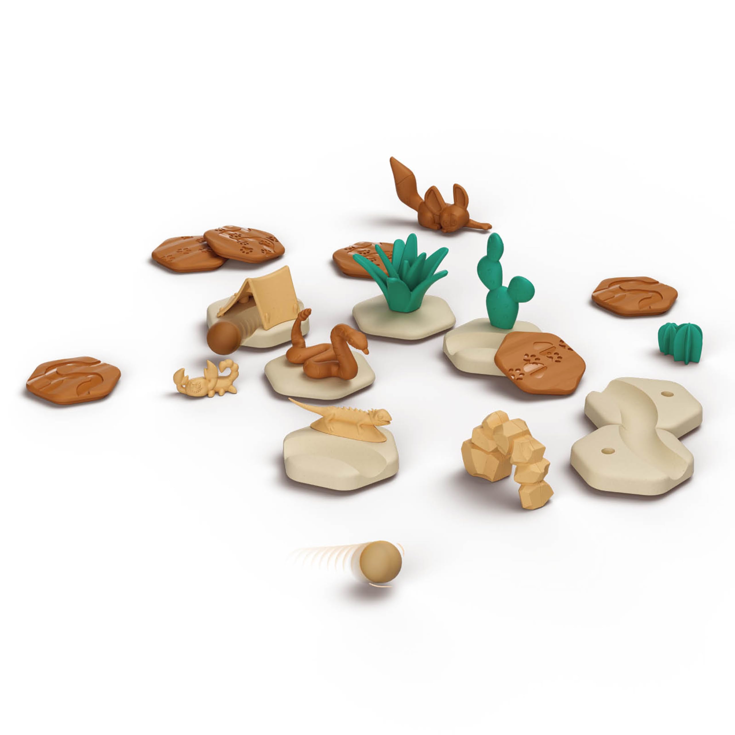 Ravensburger GraviTrax Junior Extension Desert - Marble Run, STEM and Construction Toys for Kids Age 3 Years Up - Kids Gifts