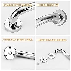 Grab Bars for Shower, 12-Inch Anti Slip Shower